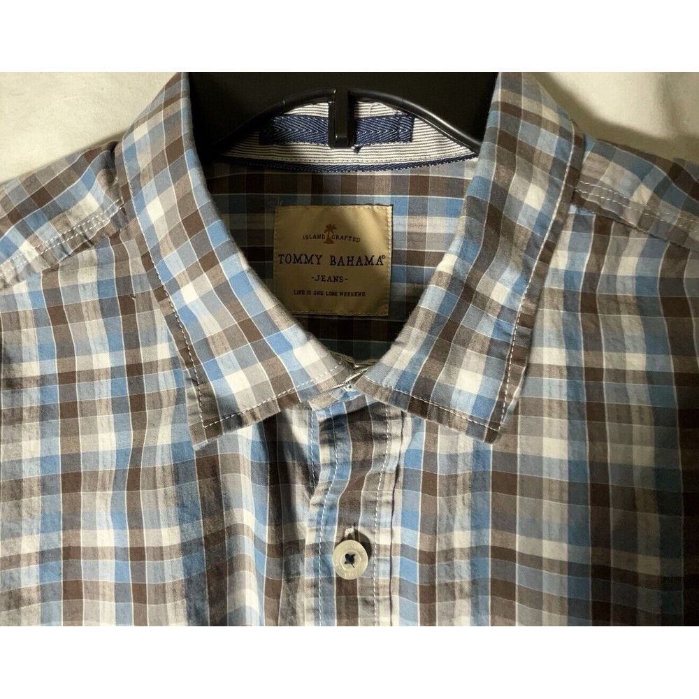 Tommy Bahama Jeans Long Sleeve Button Up Shirt - Men's Size Large